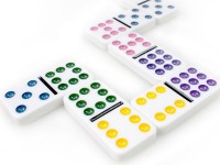 Настольная игра Tactic Domino Double 9 (53914) фото №2 — интернет-магазин Desire.md