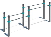 Уличный спортивный тренажер PlayPark Workout C- 009 фото №1 — интернет-магазин Desire.md