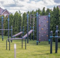 Aparat fitness exterior PlayPark Workout Кids C-100 imaginea #3 — magazin online Desire.md