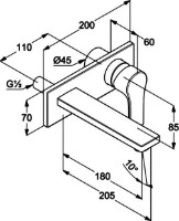 Смеситель для умывальника Kludi Zenta SL (482470565) фото №2 — интернет-магазин Desire.md