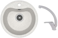 Кухонная мойка Dr.Gans DORA+SanDonna F 1069 Gray VOR57280 фото №1 — интернет-магазин Desire.md
