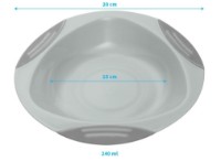 Placă cu ventuza BabyOno (1062/03) imaginea #4 — magazin online Desire.md