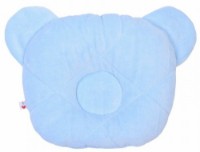 Pernă pentru bebeluși Veres Velour Blue Medium (140.1.05)