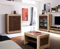 Журнальный столик Олмеко Фантазия 34.20 Дуб Каньон/Дуб Кальяри фото №2 — интернет-магазин Desire.md