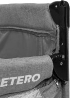 Pătuț pliabil Caretero Esti Gray (3302) imaginea #6 — magazin online Desire.md