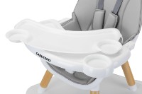 Scaun de masa Caretero Tuva Gray imaginea #7 — magazin online Desire.md