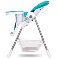 Scaun de masa Lionelo Linn Plus Turquoise imaginea #4 — magazin online Desire.md