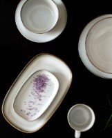 Набор сервировочных блюд Casa Masa Cappuccino 20x12cm (HL028) 6pcs фото №2 — интернет-магазин Desire.md