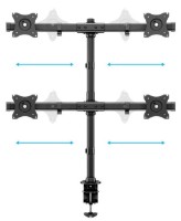 Кронштейн для монитора Multibrackets M Deskmont Basic Quad фото №6 — интернет-магазин Desire.md