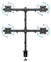 Кронштейн для монитора Multibrackets M Deskmont Basic Quad фото №7 — интернет-магазин Desire.md