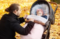 Husa de iarnă pentru copii Sensillo Indiana Romper Bag Pink (8374) imaginea #6 — magazin online Desire.md