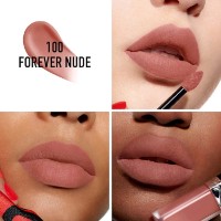 Ruj de buze Christian Dior Rouge Dior Forever Liquid 100 Nude imaginea #3 — magazin online Desire.md
