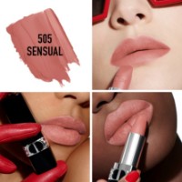 Ruj de buze Christian Dior Rouge Lipstick 505 Sensual Matte imaginea #3 — magazin online Desire.md