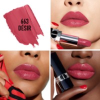 Ruj de buze Christian Dior Rouge Lipstick 663 Desir Satin imaginea #3 — magazin online Desire.md