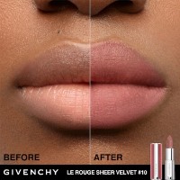 Помада для губ Givenchy Le Rouge Sheer Velvet Matte Lipstick N10 Beige