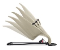 Șezlong pentru bebeluși BabyBjorn Bliss Light Grey 3D Jersey imaginea #5 — magazin online Desire.md