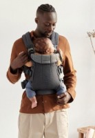 Marsupiu pentru copii BabyBjorn Harmony Anthracite (088013E1) imaginea #2 — magazin online Desire.md
