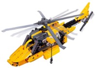 Set de construcție Clementoni Mechanics Mountain Rescue Helicopter (75063)