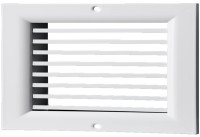 Grilaj de ventilare Blauberg ONG 1 300x100 White Aluminum