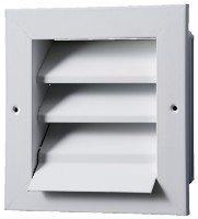 Grilaj de ventilare Blauberg RN 300x300 White Metal