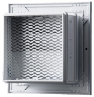 Grilaj de ventilare Blauberg RN 400x300 White Metal imaginea #2 — magazin online Desire.md