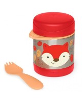 Термос со столовым прибором Skip Hop Zoo Fox (252392) фото №2 — интернет-магазин Desire.md
