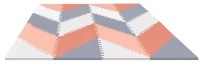Коврик-пазл Skip Hop Geometric Playspot Gray/Pink (245412)
