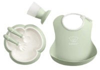 Set de alimentare BabyBjorn Powder Green (070061A)