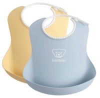 Set de baveți BabyBjorn Powder Yellow/Powder Blue (046341A)