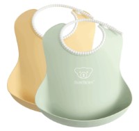 Set de baveți BabyBjorn Powder Yellow/Powder Green (046342A)
