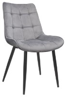 Scaun Deco Hans Grey/Black Legs imaginea #1 — magazin online Desire.md