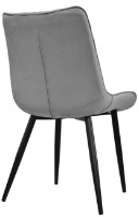 Scaun Deco Hans Grey/Black Legs imaginea #2 — magazin online Desire.md