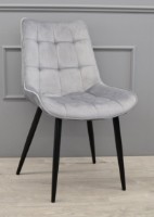 Scaun Deco Hans Grey/Black Legs imaginea #3 — magazin online Desire.md