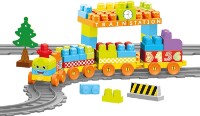 Set de construcție Dolu Train Set 89pcs (5082)
