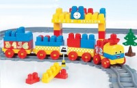 Set de construcție Dolu Train Set 89pcs (5082) imaginea #2 — magazin online Desire.md