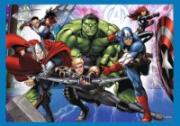 Puzzle Trefl 4in1 Brave Avengers (34386) imaginea #4 — magazin online Desire.md
