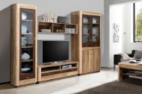 Витрина Олмеко Фантазия 34.05 Дуб Каньон/Дуб Кальяри фото №3 — интернет-магазин Desire.md