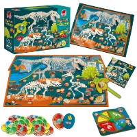 Puzzle Roter Kafer 54 Dino Museum (RK1080-05) imaginea #2 — magazin online Desire.md