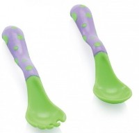 Набор ложечка и вилка Nuby (ID5256) фото №4 — интернет-магазин Desire.md