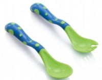 Набор ложечка и вилка Nuby (ID5256) фото №6 — интернет-магазин Desire.md