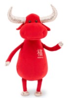 Jucărie de pluș Orange Toys Fortune the Bull 30cm (2111/30)