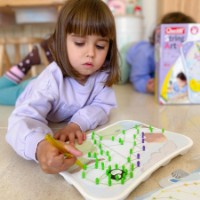 Набор мозаики-шнуровки Quercetti Play Creativo String Art (2841) фото №3 — интернет-магазин Desire.md