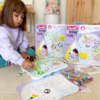 Набор мозаики-шнуровки Quercetti Play Creativo String Art (2841) фото №4 — интернет-магазин Desire.md