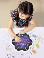 Набор мозаики-шнуровки Quercetti Play Creativo String Art Mandala (2850) фото №2 — интернет-магазин Desire.md