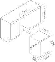 Congelator incorporabil Fabiano FBFU 0107 imaginea #4 — magazin online Desire.md