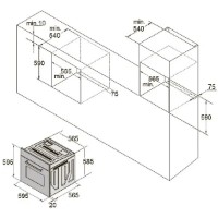 Электрический духовой шкаф Fabiano FBOM 730 Black фото №2 — интернет-магазин Desire.md