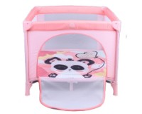 Pătuț pliabil Kikka Boo Enjoy Pink Panda (31003030013) imaginea #1 — magazin online Desire.md