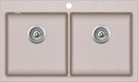 Кухонная мойка Aquasanita Helika Magna SQM200 Beige