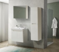 Шкаф с зеркалом Martat Rio 70 White (11948) фото №3 — интернет-магазин Desire.md