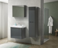 Шкаф с зеркалом Martat Rio 70 Athracite (11950) фото №3 — интернет-магазин Desire.md